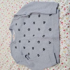 Michael kors rhinestone embellished sweater NWOT